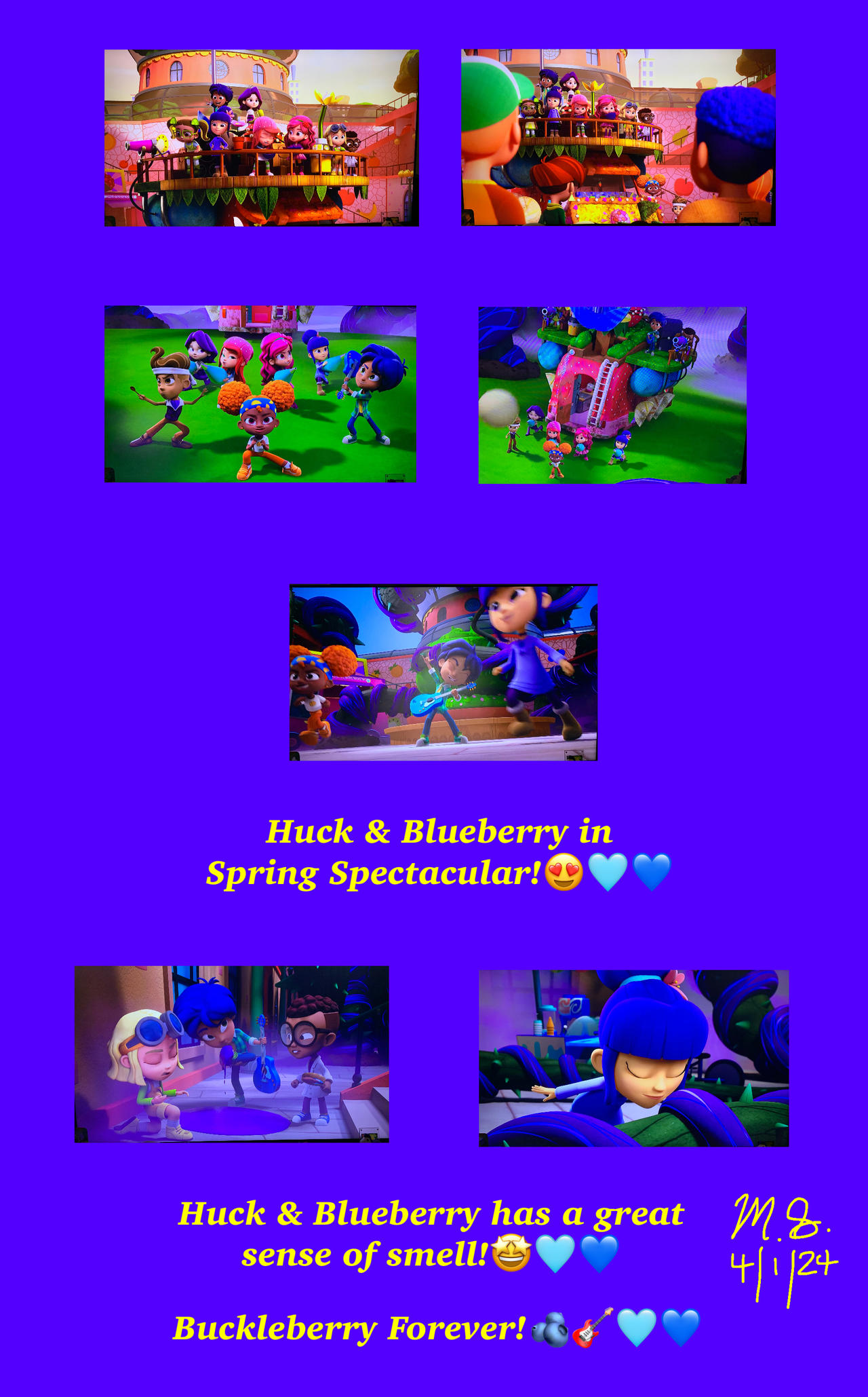 Huck and Blueberry in Spring Spectacular by BerryInTheBigCityFan on ...