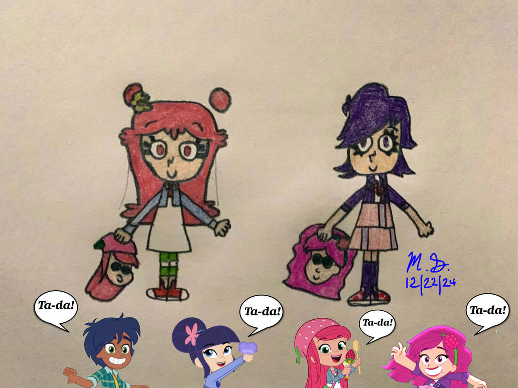 Strawberry and Raspberry Disguise by BerryInTheBigCityFan on DeviantArt