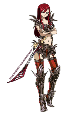 Erza Scarlet Demonite Armor