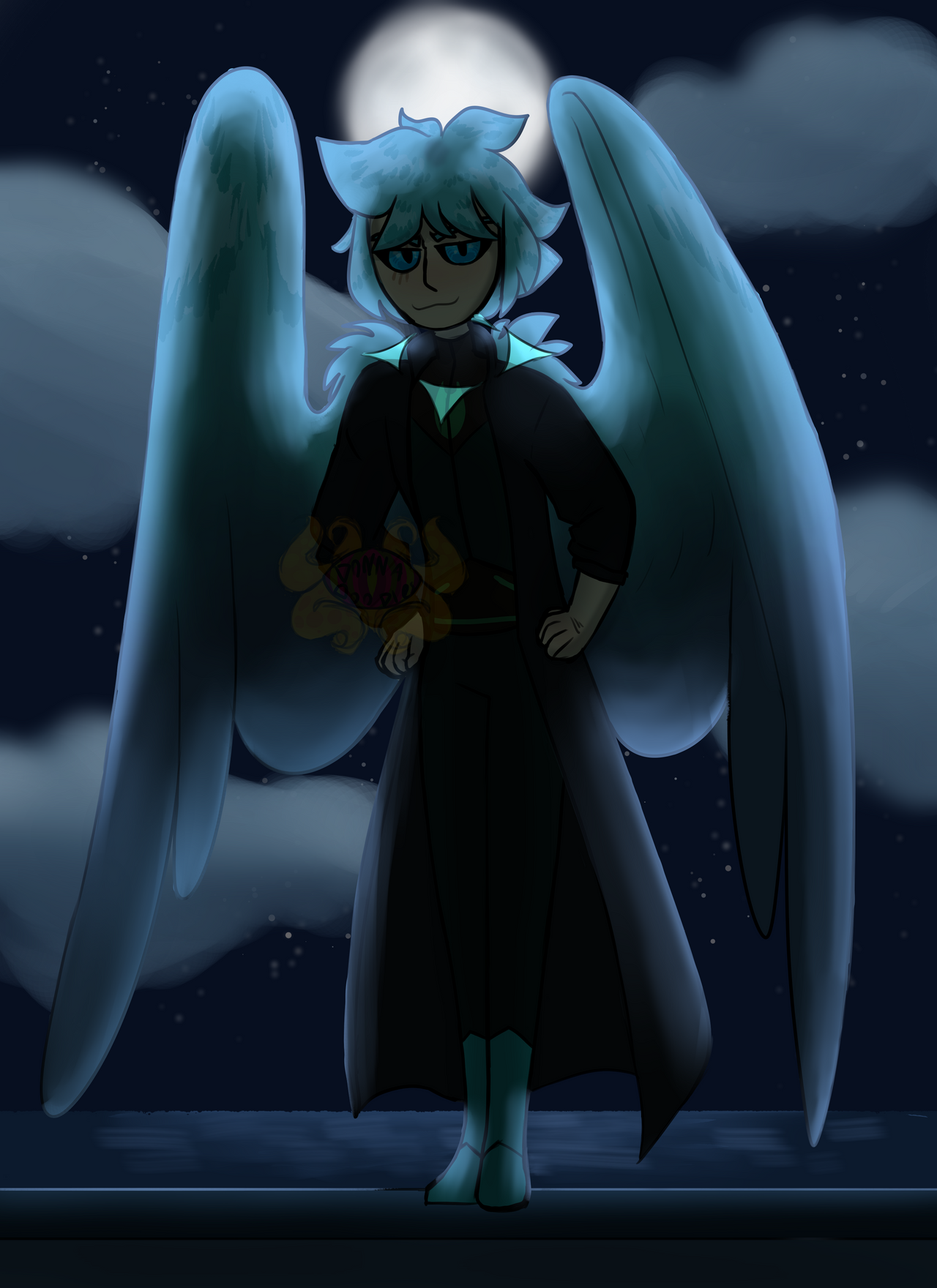 Blue fire artfight