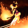 Faust's flare volley - fire practice