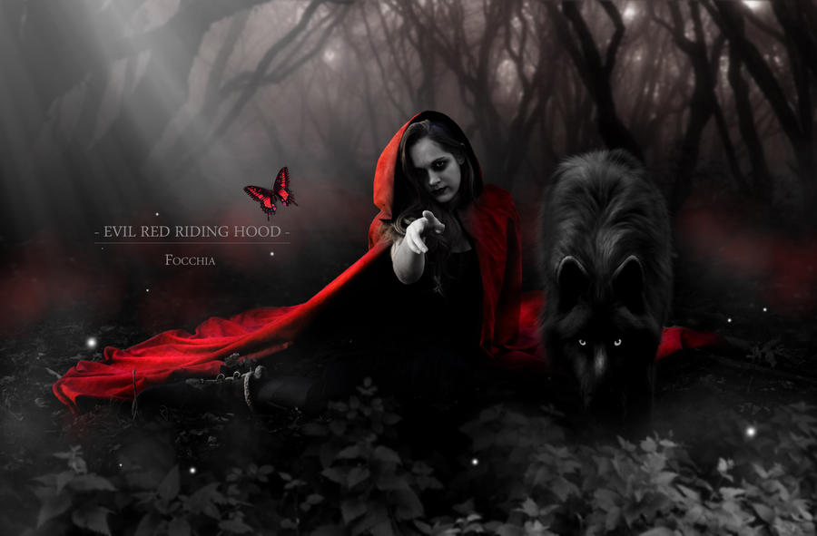 Grumpy Red Riding Hood evil red riding hood by focchia on DeviantArt