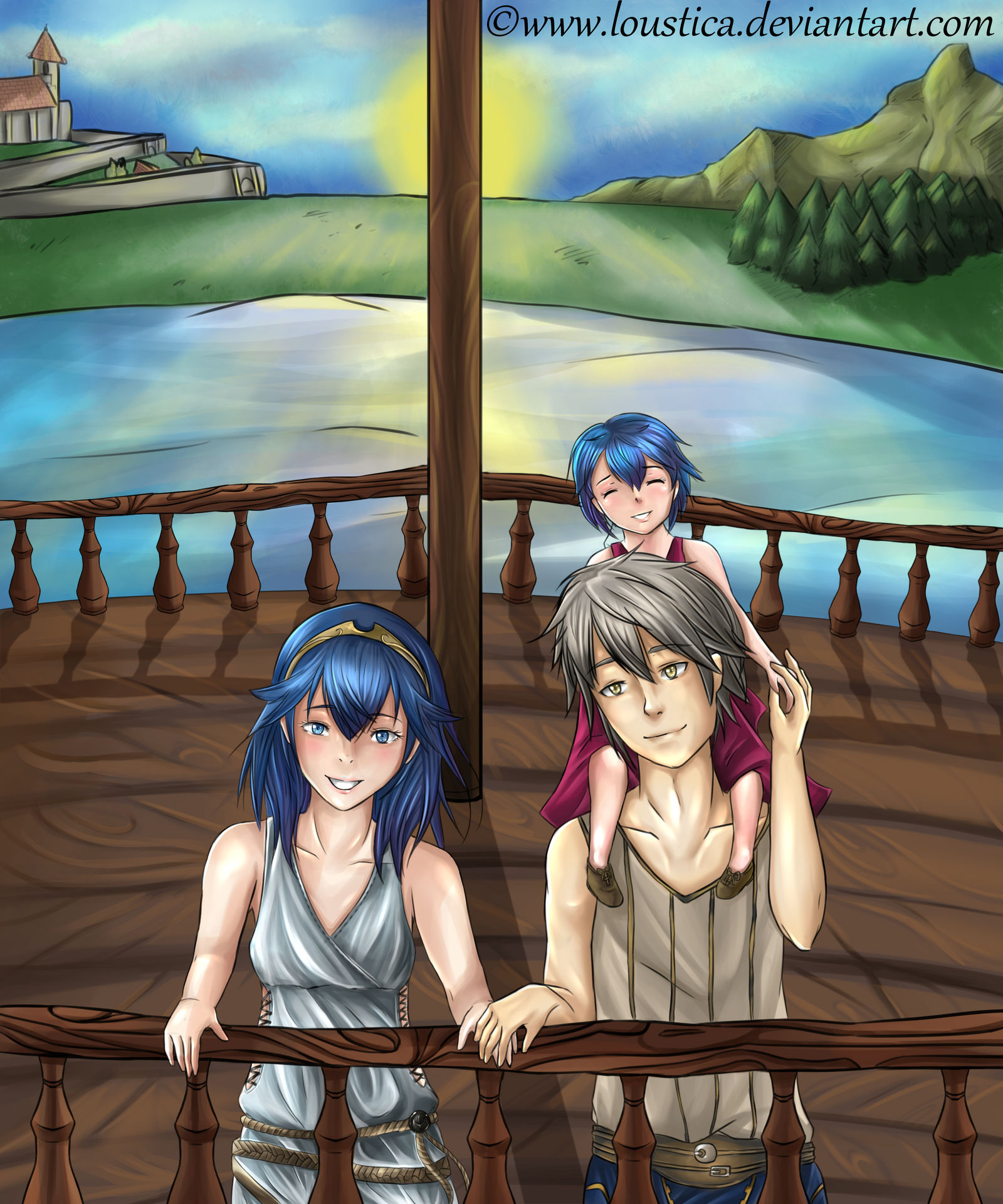 FE:A - M!Robin x Lucina (+F!Morgan) [Ylisse ver.]