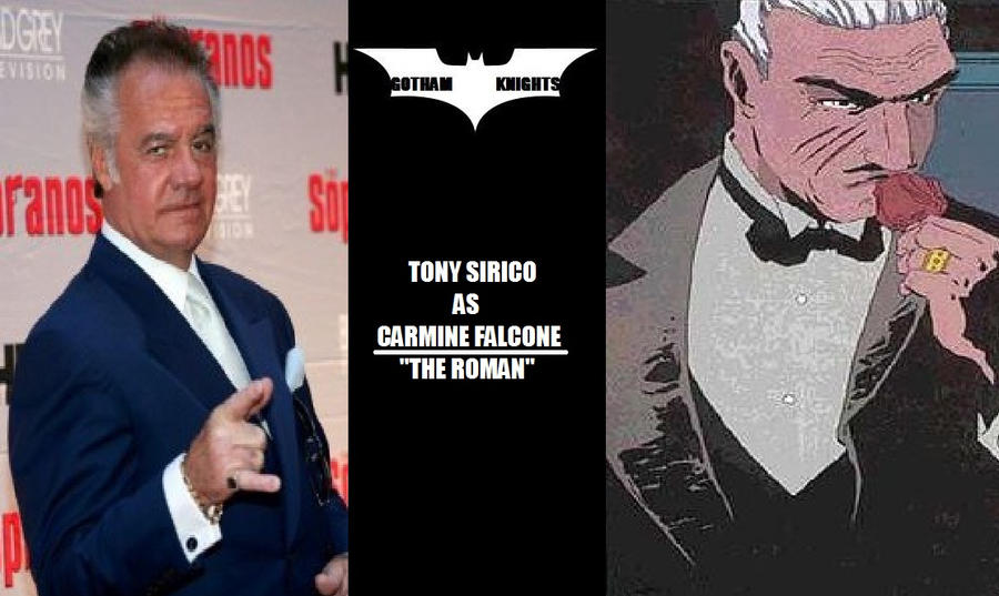 Gotham Knights T.V. Series Fan Cast - Falcone V.1