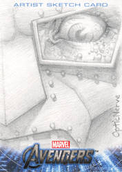 Avengers Assembled Sketchcard - Doctor Doom by theopticnerve