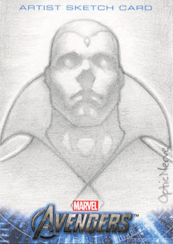 Avengers Assemble Sketchcard - Vision