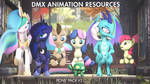 DMX Animation Resources Pony Pack V2 by Asa-Izumi