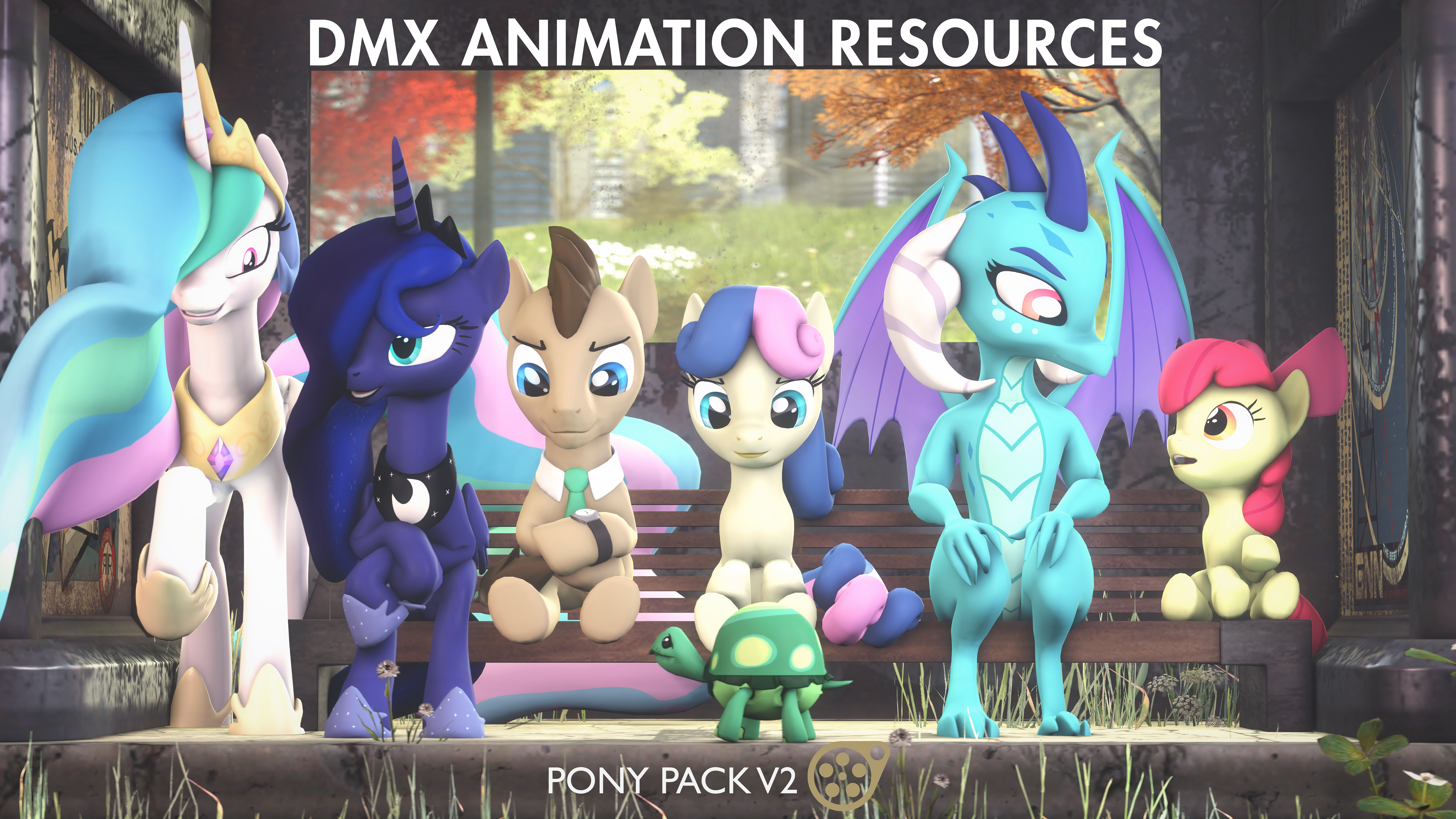 DMX Animation Resources Pony Pack V2