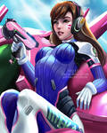 D.Va Fanart Request by sylessae