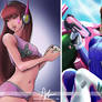 D.VA Before and After