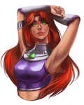 Starfire Fanart Request by sylessae