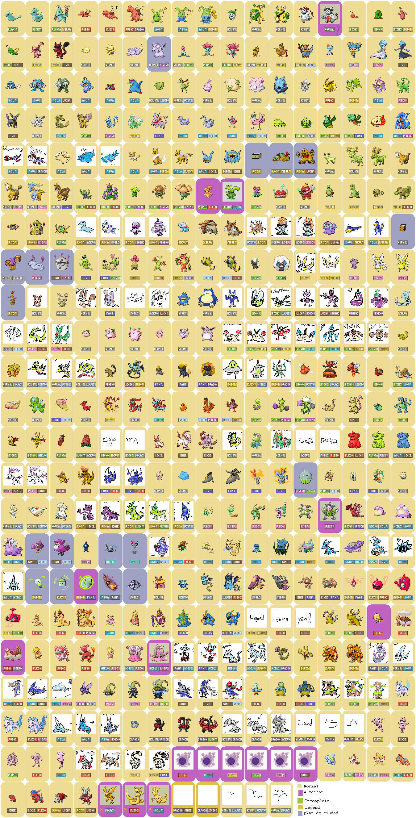 Pokemon Scarlet and Violet  Shiny Pokemon List (Shiny Pokedex