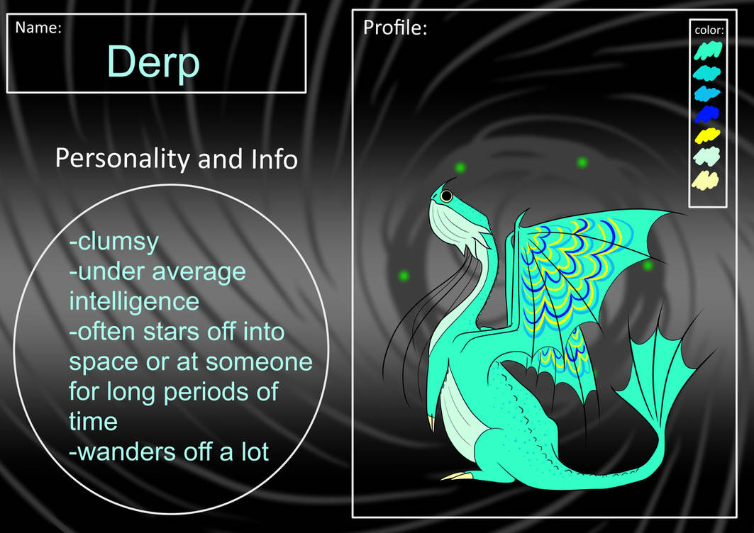 Python Derp REF. Sheet: Derp by NeonNeoDragon on DeviantArt