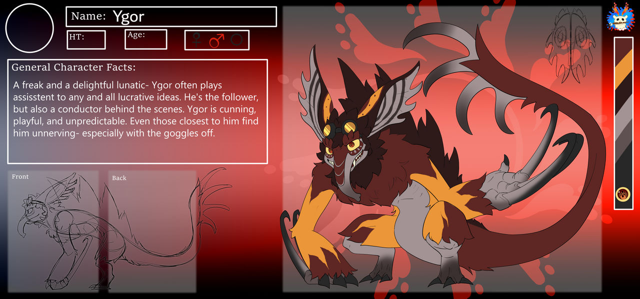 Ygor Briefcase Ref Sheet: Ygor by NeonNeoDragon on DeviantArt