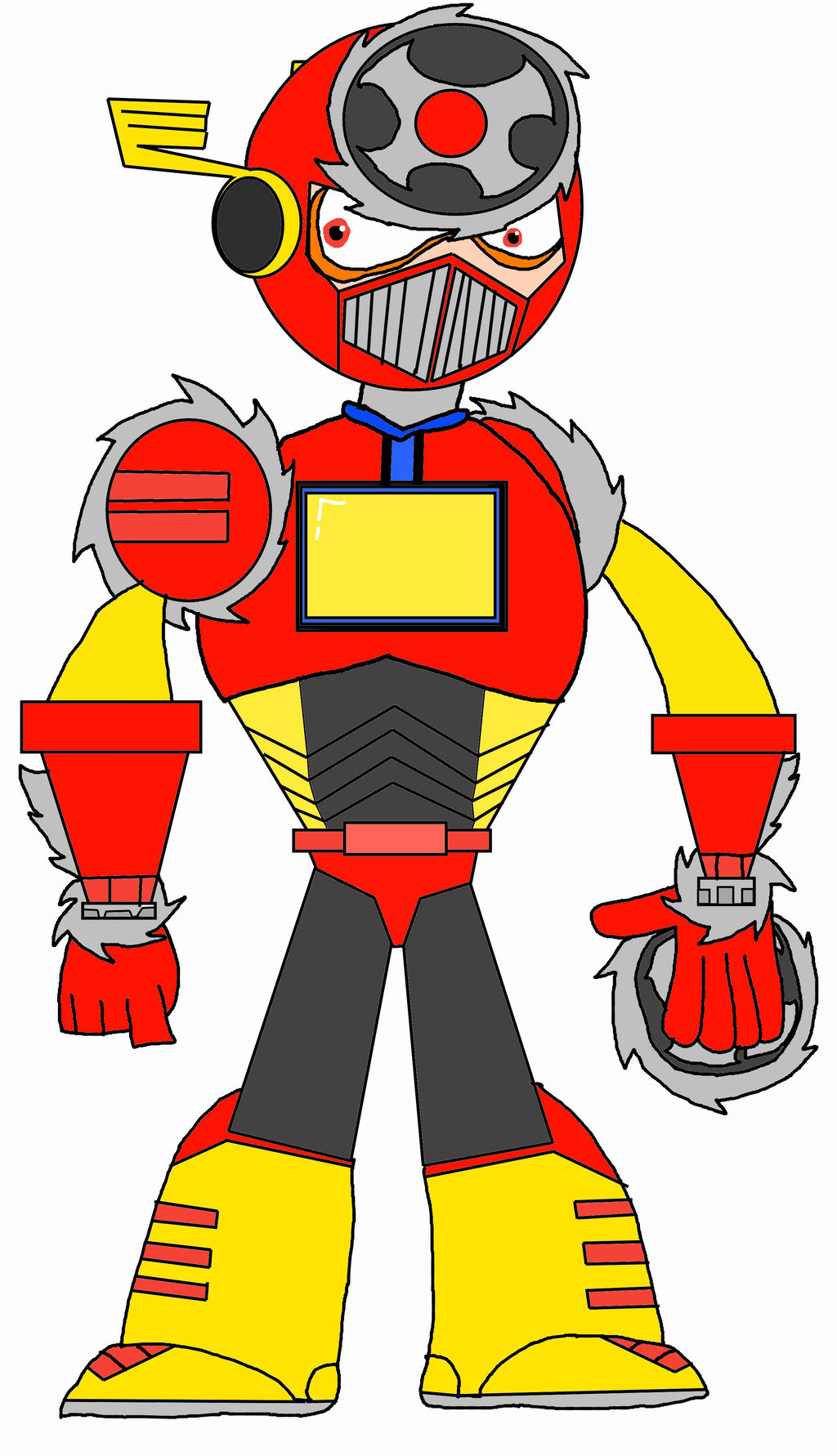 MegaMan Matrix: MetalMan by 3dmarioworld on DeviantArt