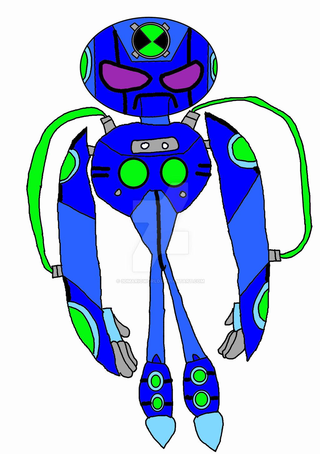 Ben 10: Ultimate Echo Echo by 3dmarioworld on DeviantArt