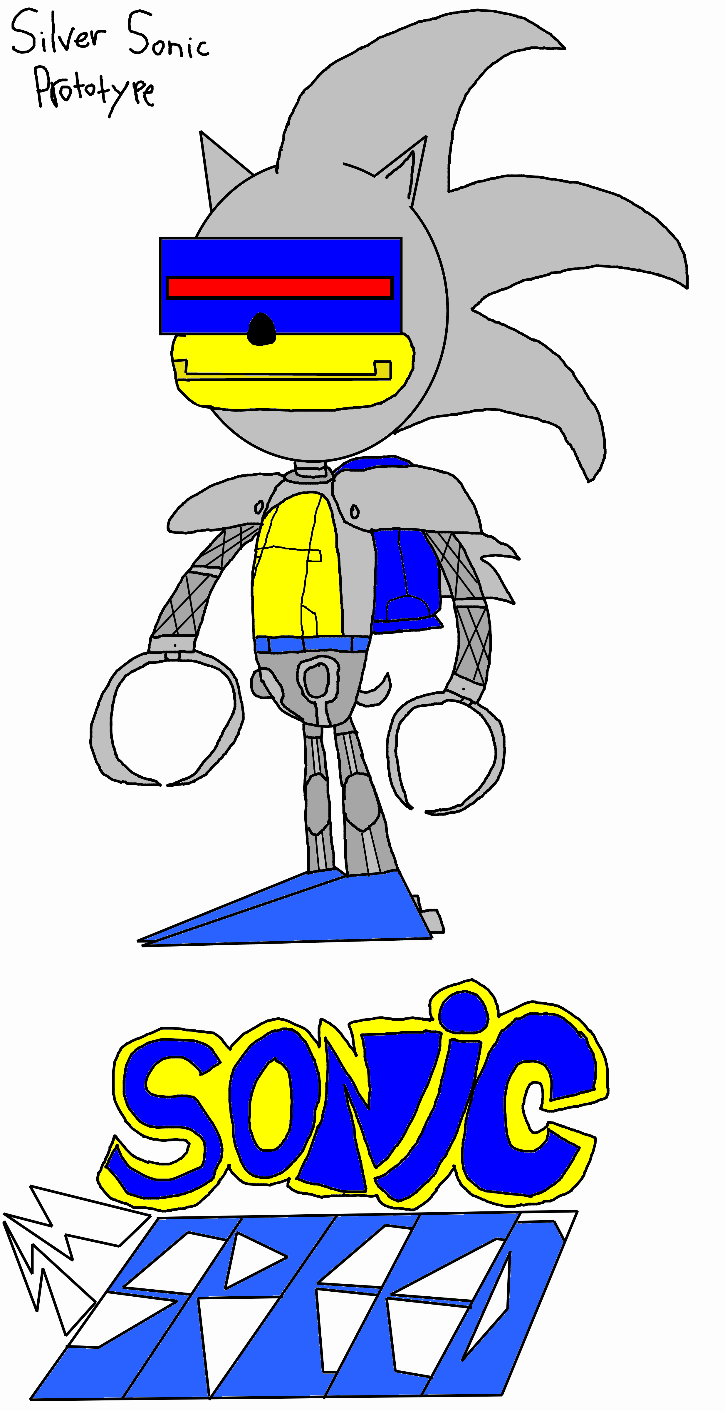 Sonic Speed: Silver Sonic (Prototype) by 3dmarioworld on DeviantArt