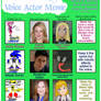 Sonic Speed: Voice Actor Meme 2