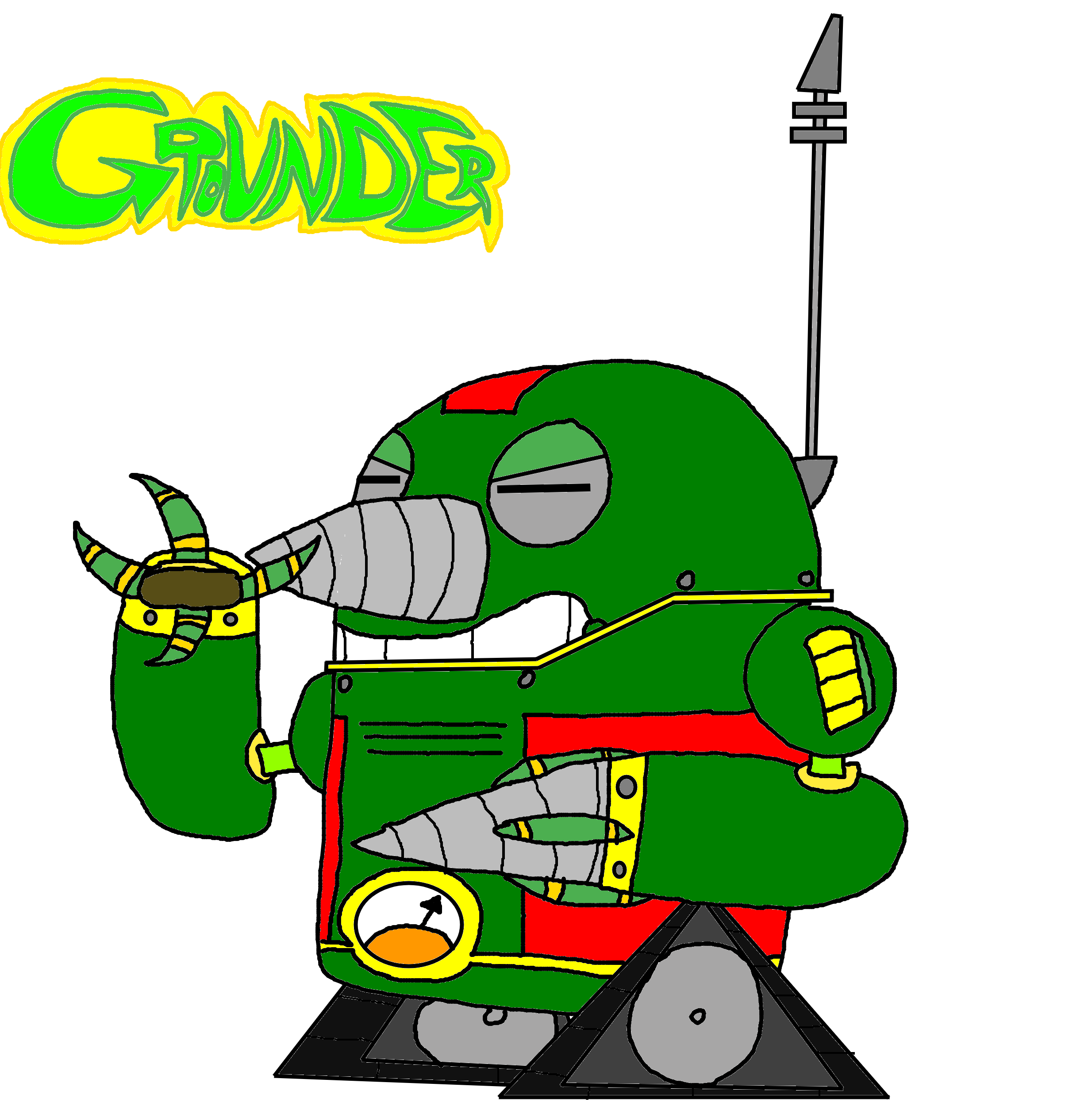 Grounder Sonic: Hero of Mobius- Grounder by 3dmarioworld on DeviantArt
