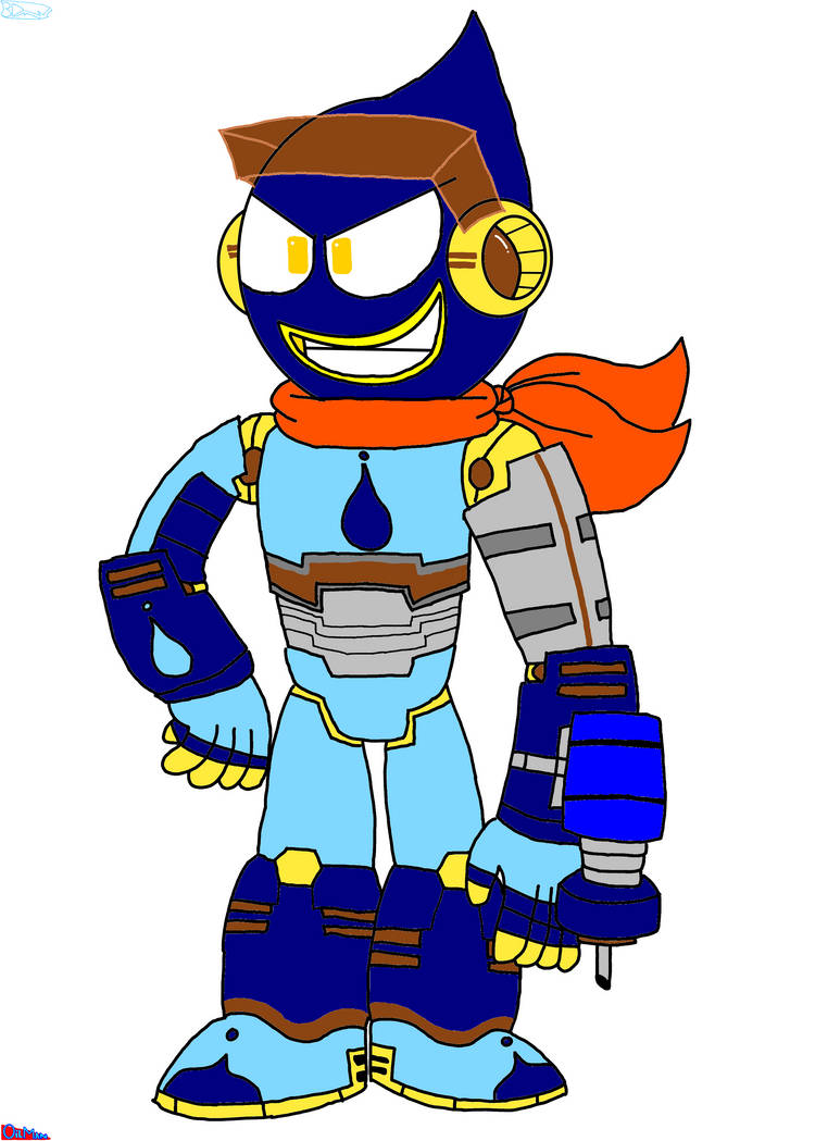 OilMan (MegaMan: Fully Charged)[FANMADE] by 3dmarioworld on DeviantArt