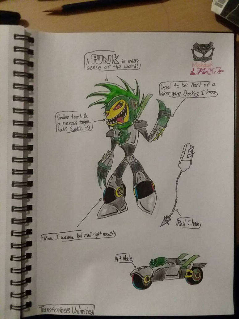 Transformers Unlimited: Mohawk by 3dmarioworld on DeviantArt