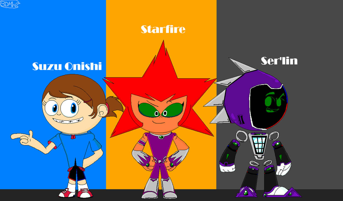 Starfire: The Main 3! by 3dmarioworld on DeviantArt