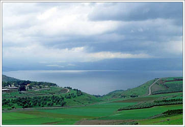 Sea of Galilee in Tabareyya