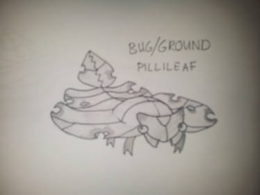 Pillileaf - The Leaf Bug Fakemon