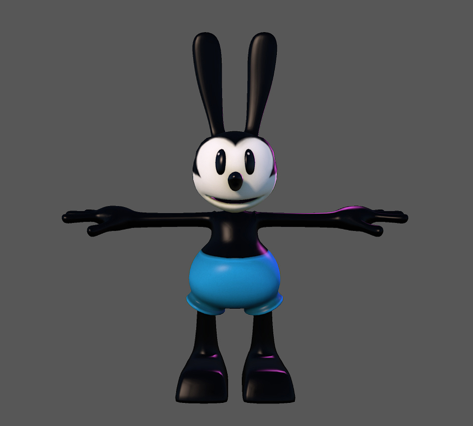 Epic Mickey Oswald game model