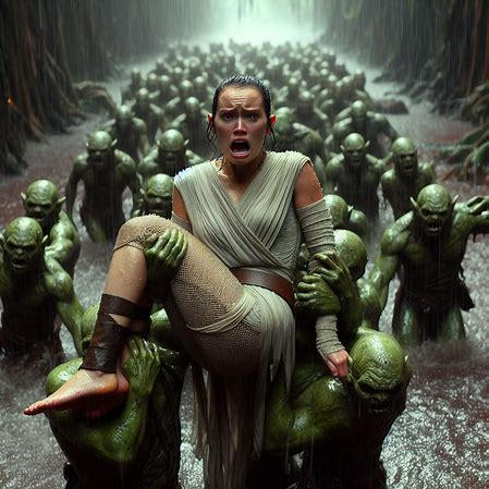 Rey and the horde by jtemp66 on DeviantArt