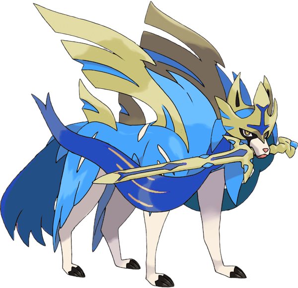 Shiny Zacian (Crowned Shield) by Noodnood966 on DeviantArt