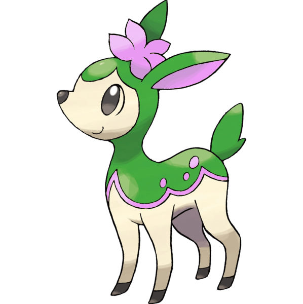 Shiny Deerling (Summer) by Noodnood966 on DeviantArt