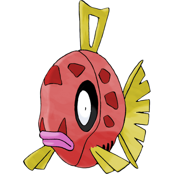Feebas (Custom Shiny) by Noodnood966 on DeviantArt