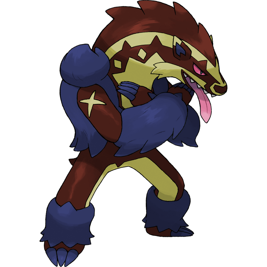 Obstagoon (Custom Shiny) by Noodnood966 on DeviantArt