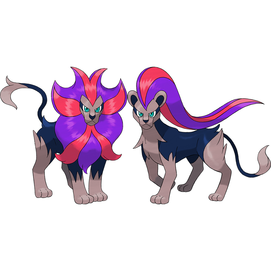 Pyroar (Custom Shiny) by Noodnood966 on DeviantArt