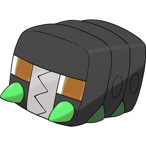 Charbug Charjabug (Custom Shiny) by Noodnood966 on DeviantArt