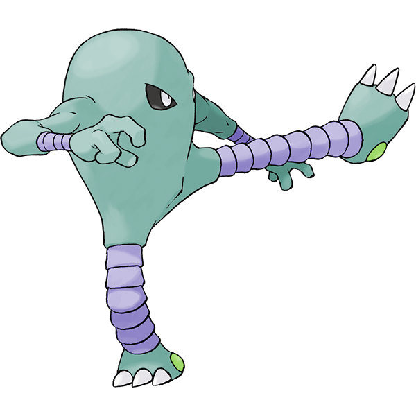 Hitmonlee (Custom Shiny) by Noodnood966 on DeviantArt