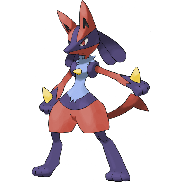 Lucario Alternate Shiny form by KrysFunPKM on DeviantArt