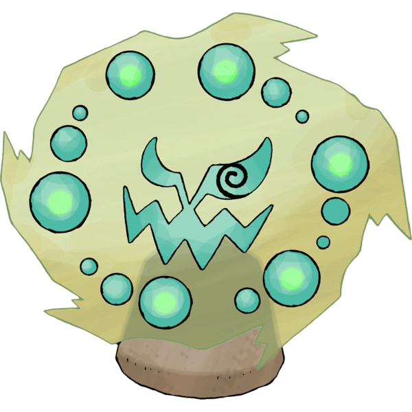 Shiny Spiritomb Global Link Art by TrainerParshen on DeviantArt