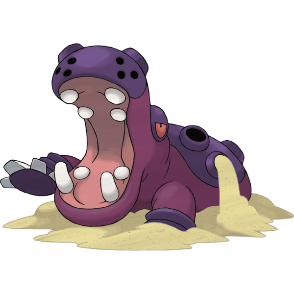 Hippowdon (Female) (Custom Shiny) by Noodnood966 on DeviantArt