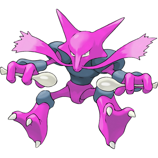 065 Shiny Alakazam (Male) by dakshkohli23 on DeviantArt