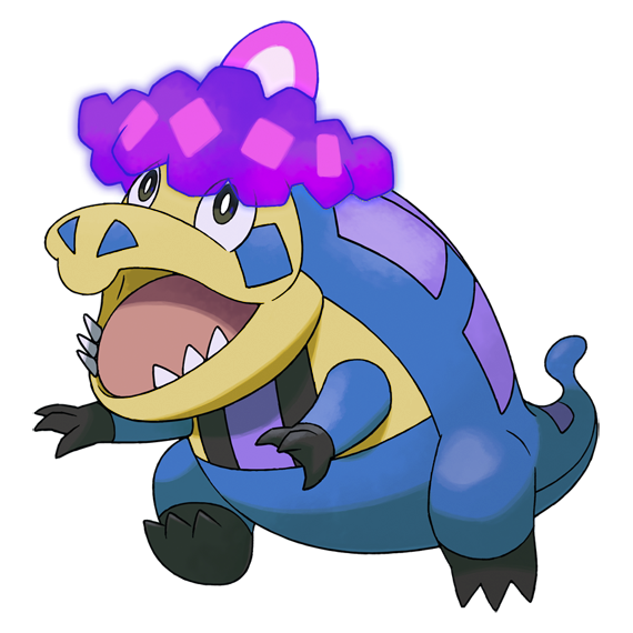 Crocelor Crocalor (Custom Shiny) by Noodnood966 on DeviantArt
