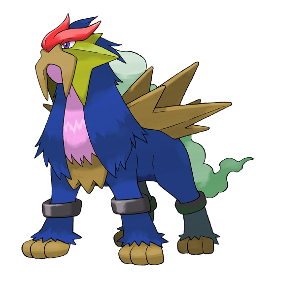 Entei (Custom Shiny) by Noodnood966 on DeviantArt