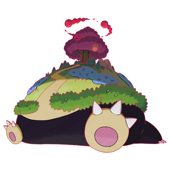 Gigantamax Snorlax Custom Shiny by Noodnood966 on DeviantArt