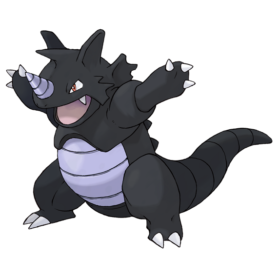 Rhydon (Custom Shiny) by Noodnood966 on DeviantArt