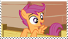 Scootaloo Stamp by harvestcheddar