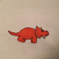 Cute Dino Triceratops