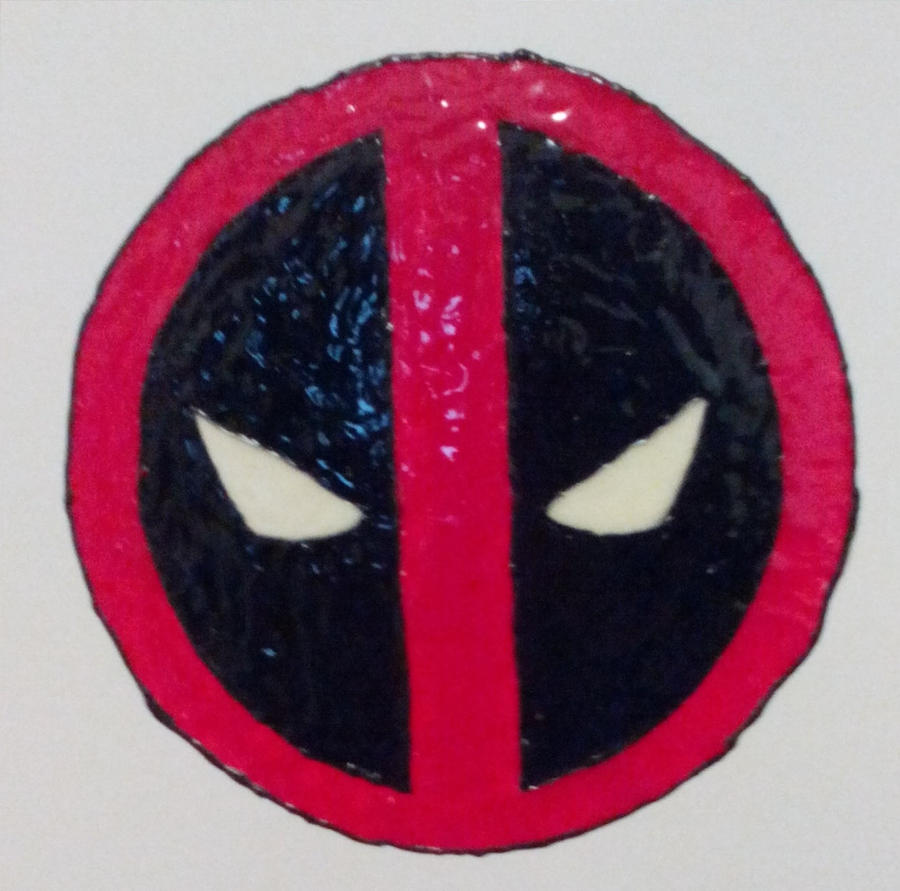 Deadpool Logo Window Color