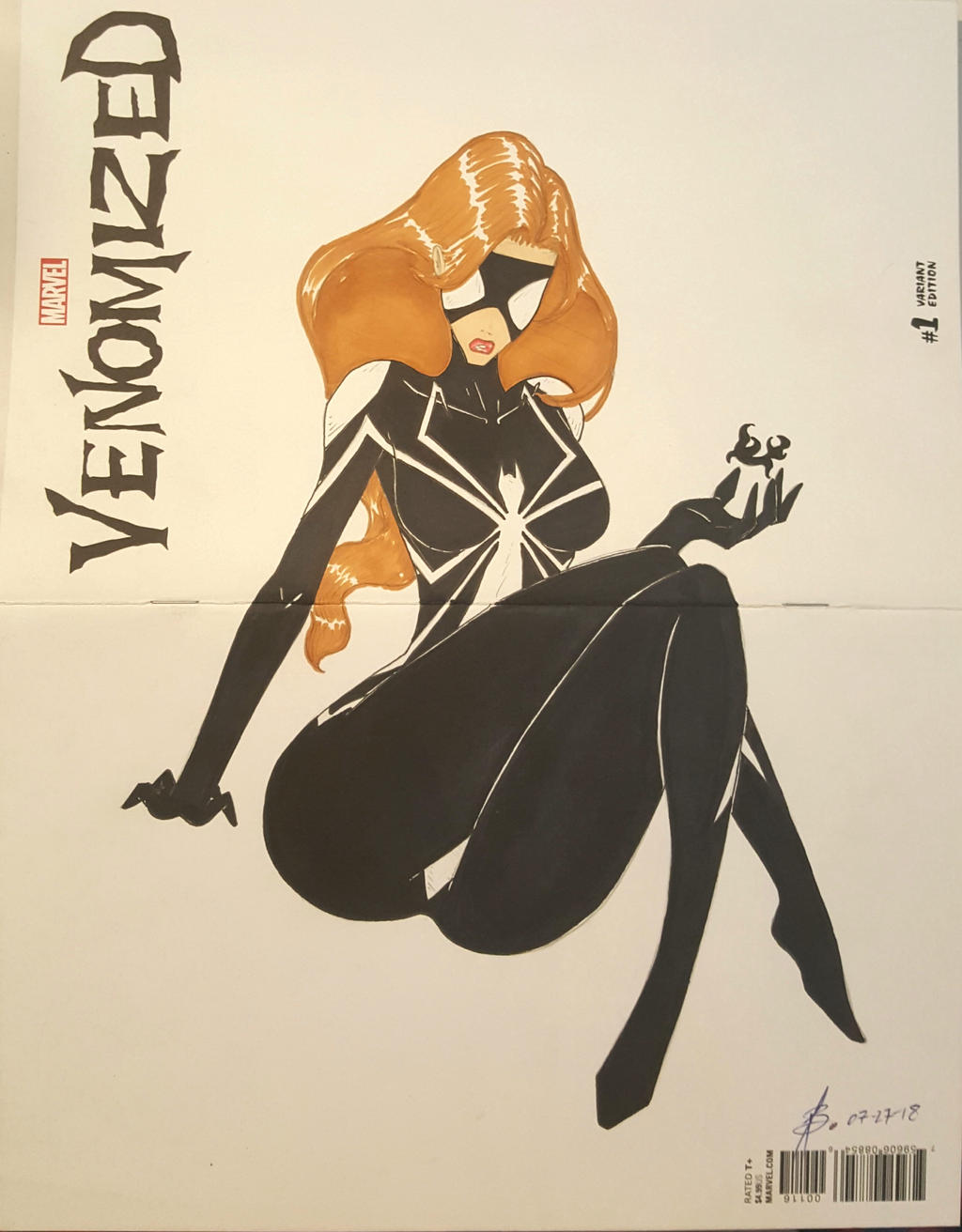images Anya Corazon Venomized venomized cover fan art by junhb74 on