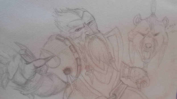 Lone Druid sketch